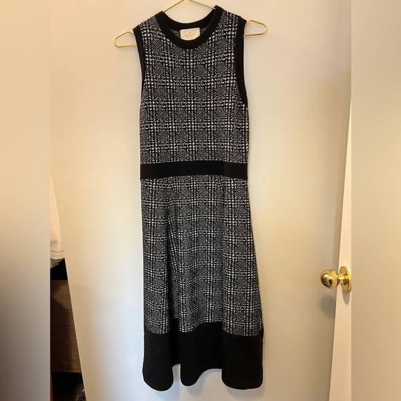 Kate Spade New York Mod Plaid Sweater Dress - Picture 7 of 13